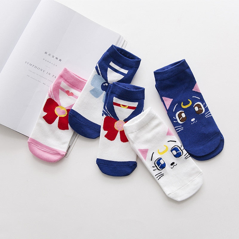 Sailor Moon 5pack Socks