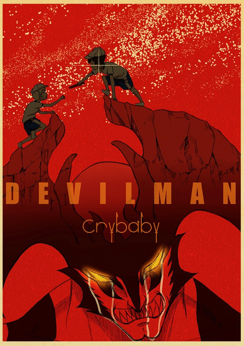 Devilman Crybaby Posters