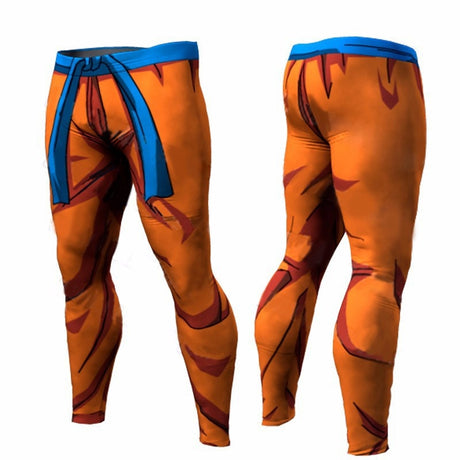 Goku 3D Printed Pattern Compression Tights Pants Men Sweat pants Skinny Legging Trousers Male Vegeta Costume Long pants Dragon Ball Z, everything animee