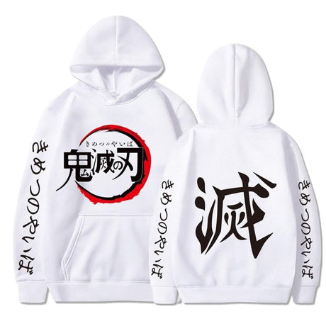 Japanese Anime Demon Slayer Hoodies Sweatshirts Men Women Kimetsu No Yaiba Hoody Streetwear Harajuku Pullover Hip Hop Tops, everythinganimee