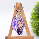 That Time I Got Reincarnated as a Slime Keychain Double Sided Acrylic Cartoon Key Chain Pendant Anime Accessories Keyring, everything animee