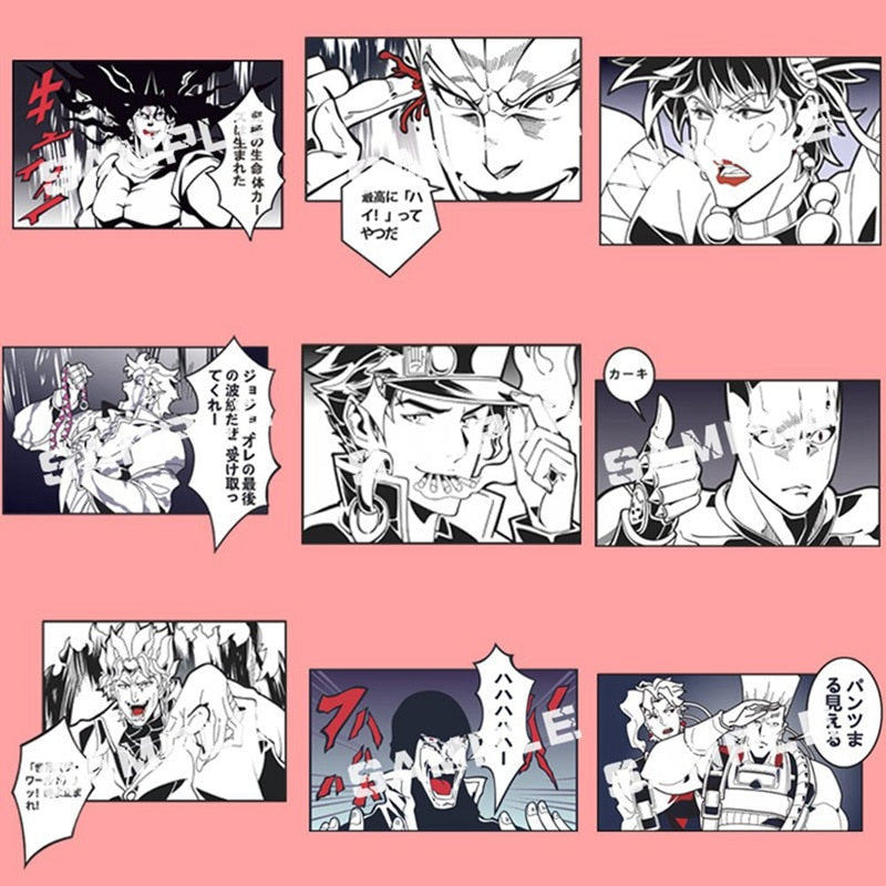 JoJos Bizarre Adventure Keychains