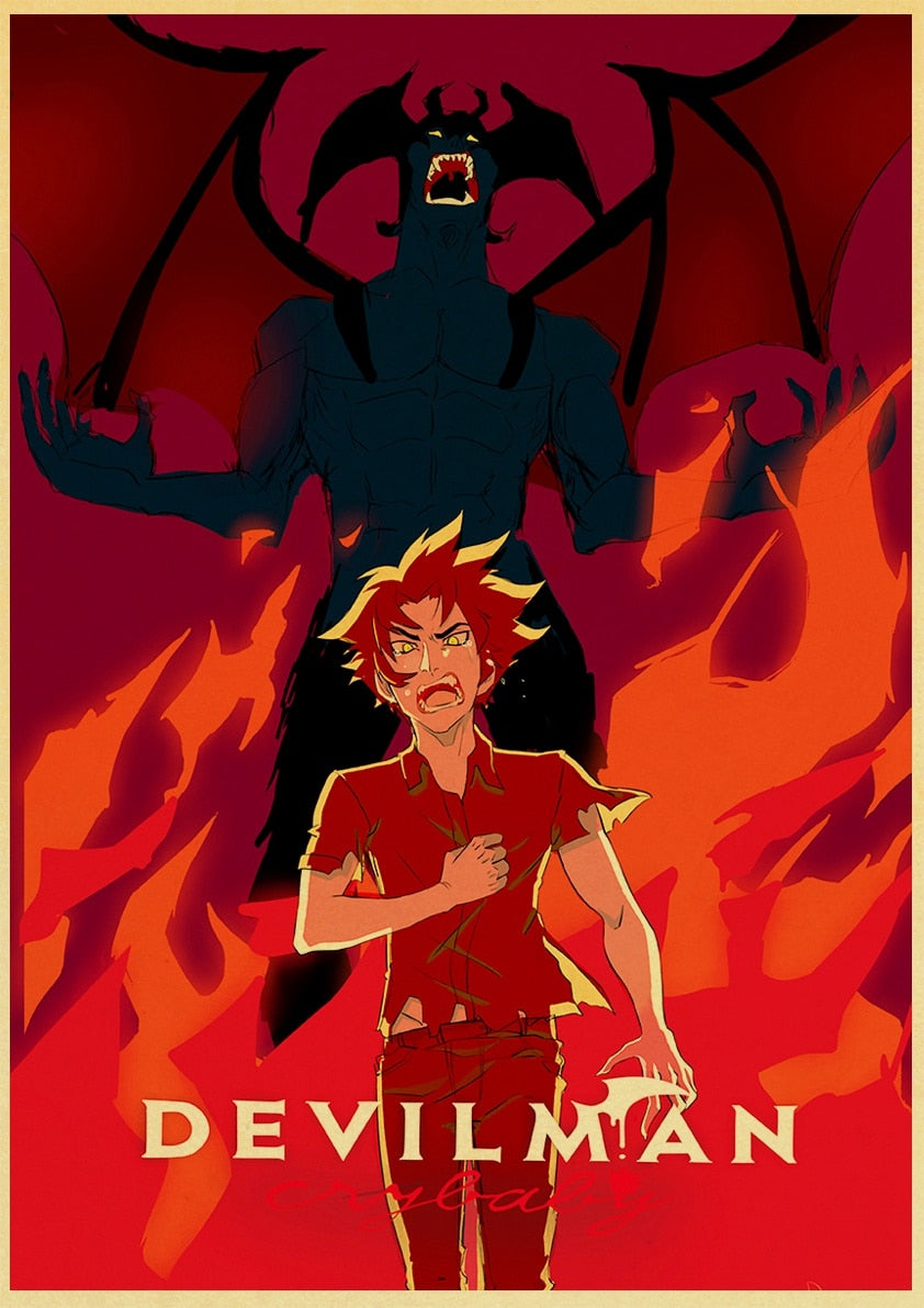 Devilman Crybaby Posters