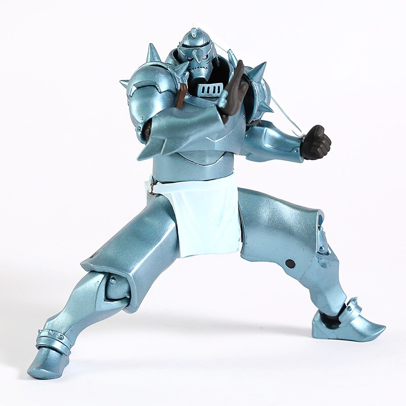 Full Metal Alchemist Alphonse Edward Elric Revoltech Yamaguchi Action Figure Collectible Model Toy, everythinganimee