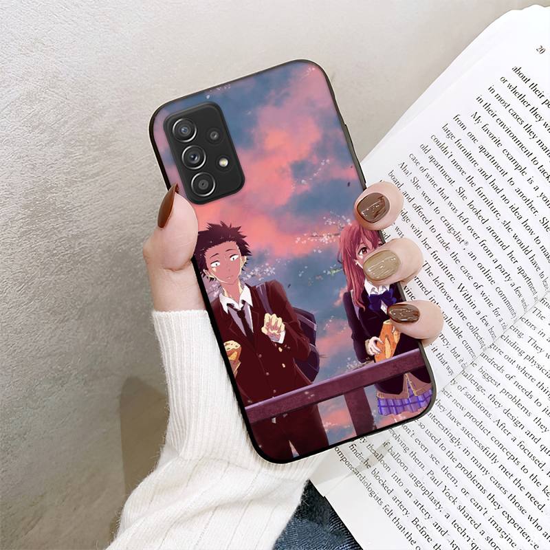 A Silent Voice Anime Phone Case For Samsung Galaxy A02 A12 A21 A22 A32 A41 A42 A51 A71 A72 Shell