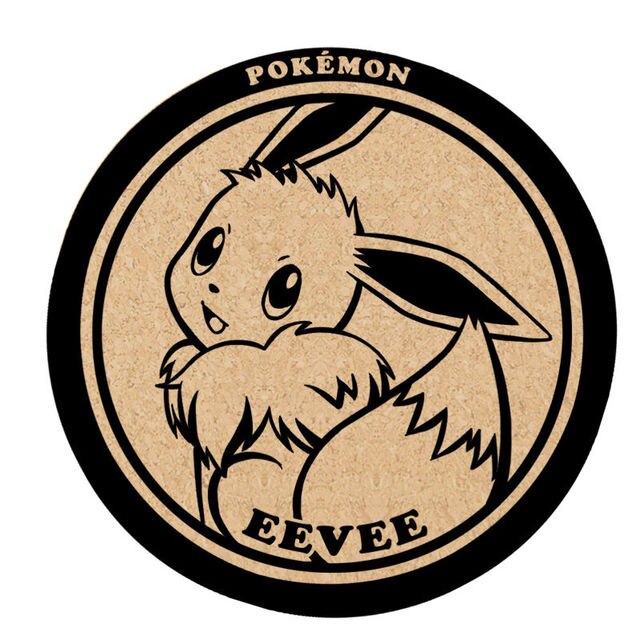 PokéGuard Elemental Coasters: Protect & Display