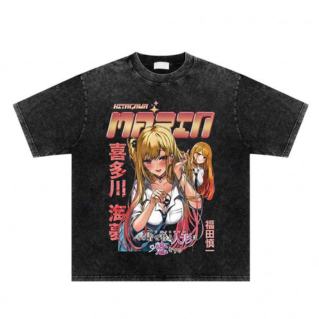 Step into the world of 'My Dress-Up Darling' with our Vintage Charm Marin Kitagawa Tee | Here at Everythinganimee we have the worlds best anime merch | Free Global Shipping