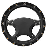 38cm Car Steering Wheel Cover One Piece Skull Anime Anti-slip Car-styling Suitable Automobile Accessory, everythinganimee