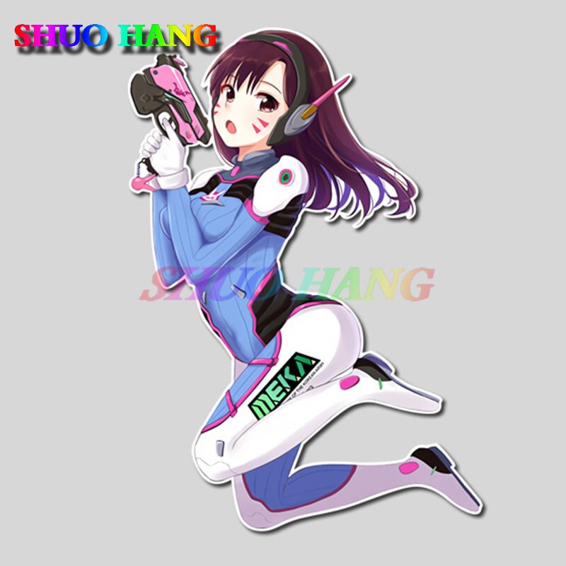 Car Body Decal Watch Vanguard DVA Game Stickers Song Hana Scratch Car Stickers Car Window Bumper Motorcycle Helmet Vinyl Decals, everythinganimee