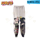Naruto High Street Trousers Uchiha Sasuke Sweatpant Men Woman Soft Fashion Casual Sweatpants Long Trousers Sport Training Pants, everythinganimee
