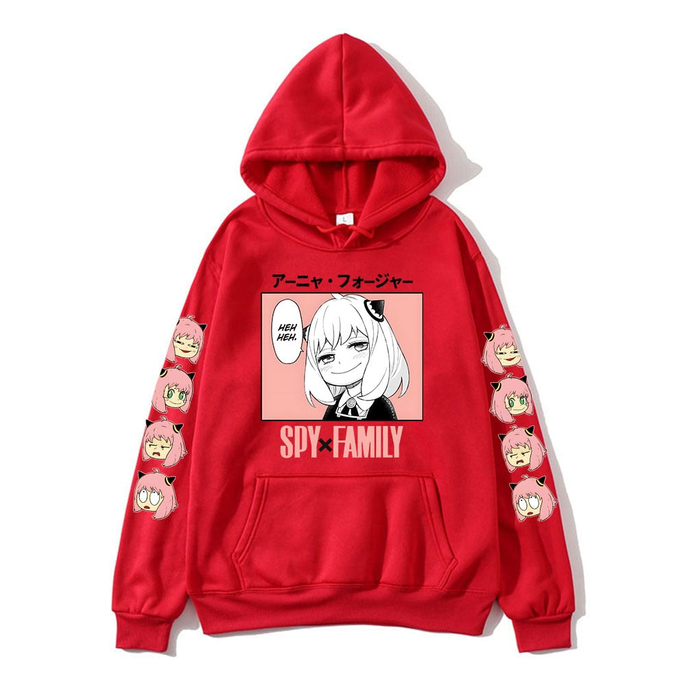 These hoodies bring the world of Anya  to life. For more Spy X Family merch, explore our anime store now—free shipping on everything!