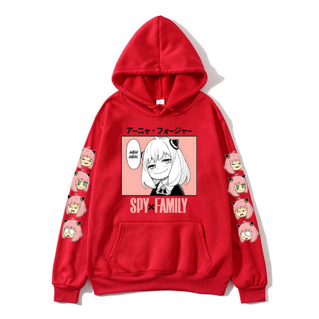 These hoodies bring the world of Anya  to life. For more Spy X Family merch, explore our anime store now—free shipping on everything!