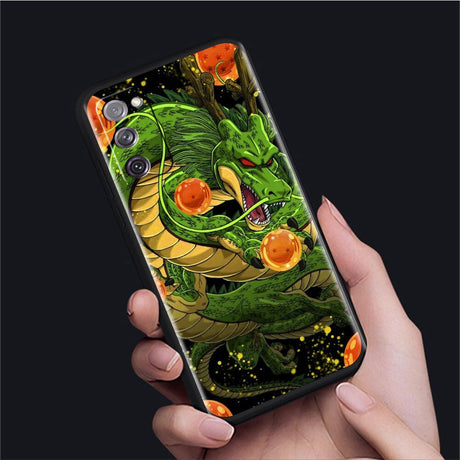 Phone Black Soft Case For Samsung Galaxy S22 S21 S20 Ultra FE S9 S8 S10 Plus Note 20 10 9 Fundas Cover Saiyan Cool Vegetas, dragon ball z, everythinganimee