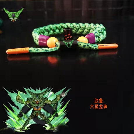 Anime Son Goku Cosplay Kakarotto Bracelet Hand-Knitted Anime Bracelet Couple Accessories Christmas Gift, everythinganimee