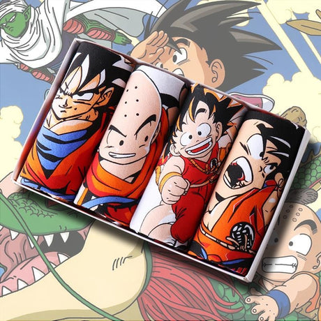 Dragon ball Z, One Piece & Naruto underwear animation personality trend underwear kawaii underwear , everythinganimee