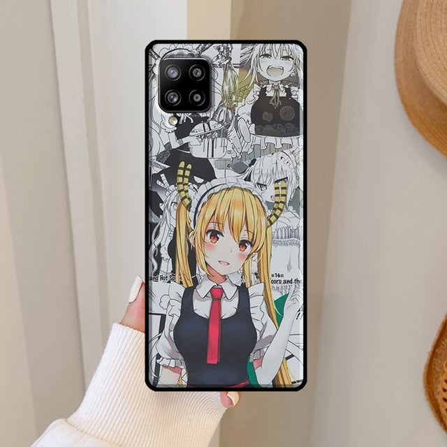 Miss Kobayashis Dragon Maid For Samsung Galaxy A52 A32 A22 A12 A13 A33 A53 A21S A52S A11 A31 A51 A71 A50 Case Cover, everything animee