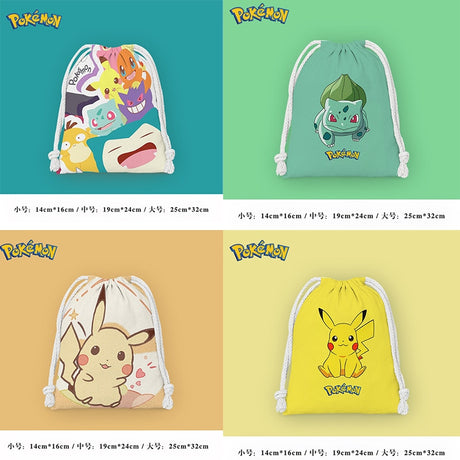 This drawstring bag captures the magic of Pokemon. If you're looking for more Pokemon merch, we have it all! Check out our anime merch now—free shipping!