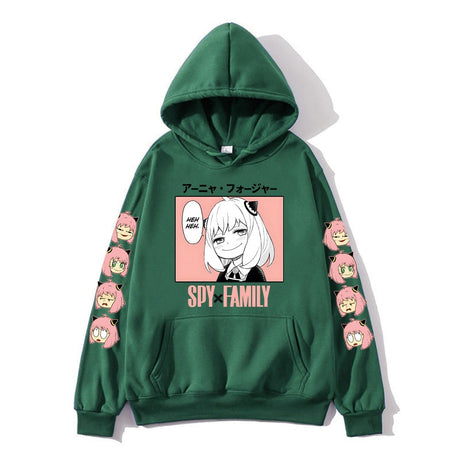 These hoodies bring the world of Anya  to life. For more Spy X Family merch, explore our anime store now—free shipping on everything!