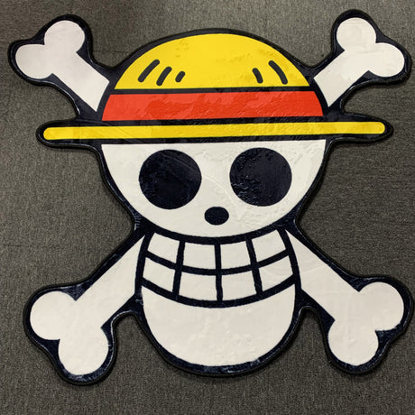 Rugs Special Shape Anime One Piece Monkey D Luffy Soft Carpets for Living Room Manga Area Rug Home Decor Toy Gift, everythinganimee