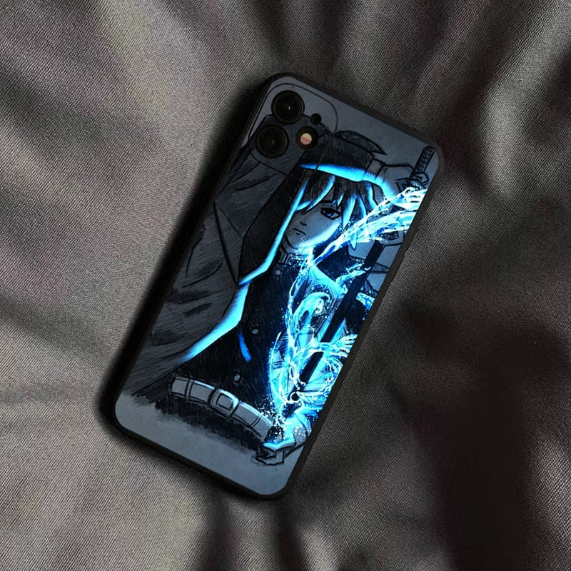 Demon Slayer Agatsuma Zenitsu For iPhone 13 12 11 Pro Mini X XR XS Max SE 5 6 6S 7 8 Plus Phone Case Funda Full Protection TPU, everythinganimee