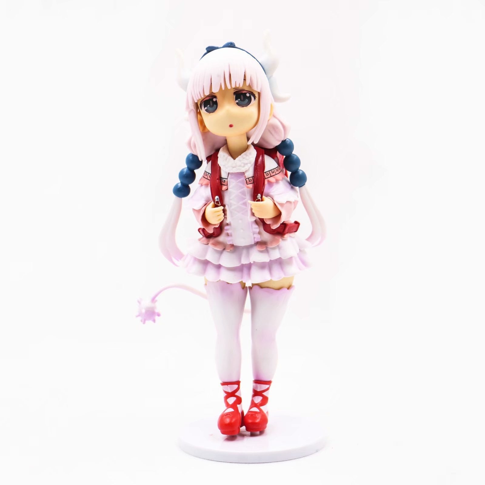 This figurine captures the magic of Kanna Kamui. If you're looking for more Dragon Maid merch, we have it all! Check out our anime merch now—free shipping!