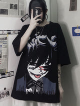 Shop the latest Tokyo Ghoul anime print t-shirts for women on Deeptown. Unique Japanese retro Harajuku designs, perfect for E-Girl fashionHarajuku Tops E Girl Graphic Tees y2k Top Short Sleeve Available in S,M,L,XL,XXL sizes