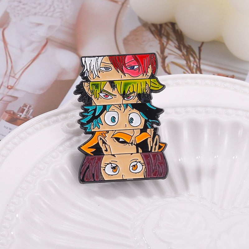 My Hero Academia Enamel Pins