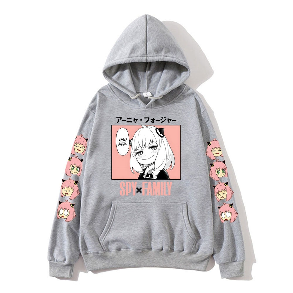 These hoodies bring the world of Anya  to life. For more Spy X Family merch, explore our anime store now—free shipping on everything!