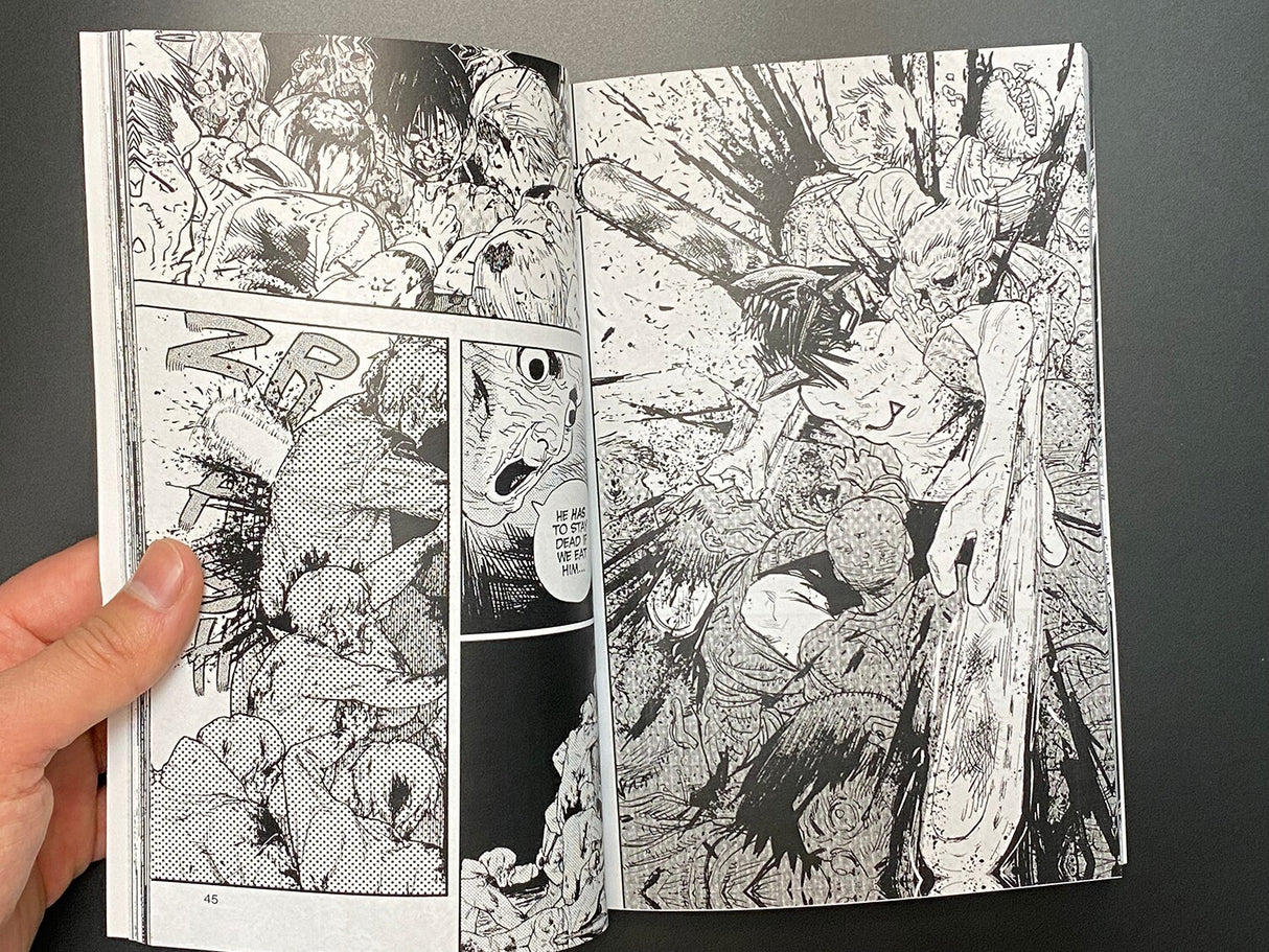 New Book Chainsaw Man Anime Vol 1 Japan Youth Teens Fantasy Science Mystery Suspense English Manga Comic Book, everythinganimee