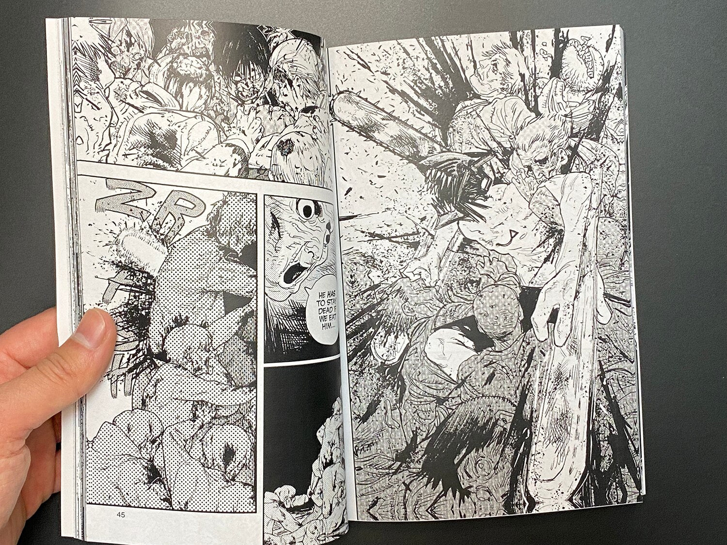 New Book Chainsaw Man Anime Vol 1 Japan Youth Teens Fantasy Science Mystery Suspense English Manga Comic Book, everythinganimee