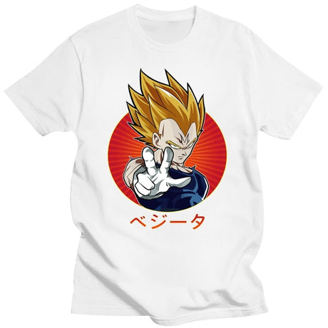 Majin Vegeta DBZ t-Shirt DMN shirt Black and more colours, everything animee