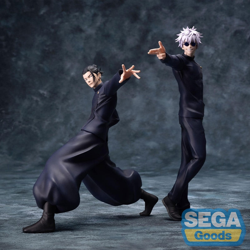 This figurine captures the magic of Gojo & Geto. If you're looking for more Jujutsu Kaisen merch, we have it all! Check out our anime merch now—free shipping!