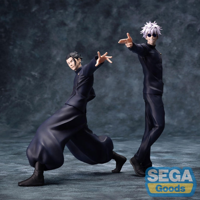 This figurine captures the magic of Gojo & Geto. If you're looking for more Jujutsu Kaisen merch, we have it all! Check out our anime merch now—free shipping!