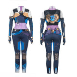 ROLECOS Neon Cosplay Costume Game Valorant Neon Cosplay Costume Blue Women Combat Uniform Halloween Party Outfit Full Set, everythinganimee