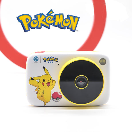 Pokemon children's camera Pikachu digital camera can take pictures toys small mini toy simulation camera for kids birthday gif, everythinganimee