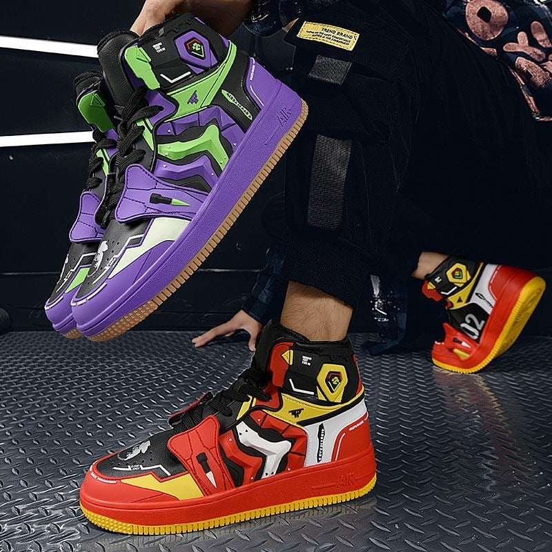 This shoes captures the magic of Neon. If you're looking for more Neon Genesis Evangelion merch, we have it all! Check out our anime merch now—free shipping!