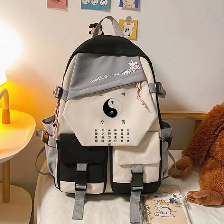 Anime Tokyo Revengers Tenjiku Tokyo Manji Women Backpacks Multi-Pocket School Backpack for Student Girls Laptop, everythinganimee