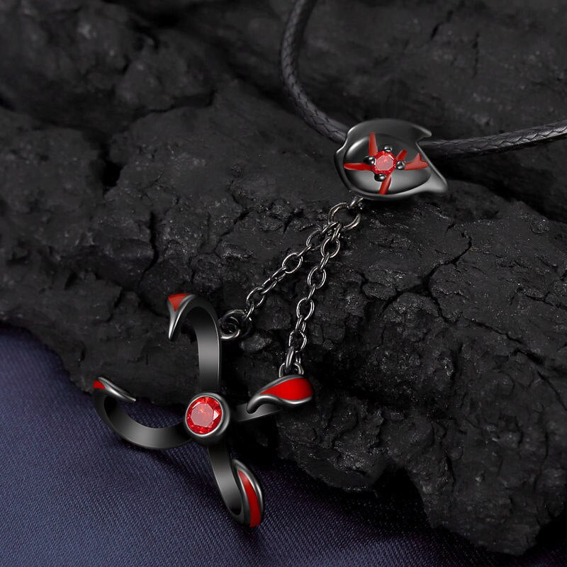 Anime Tokyo Ghoul Necklace Kaneki Ken Cosplay Unisex Alloy Pendant Choker Jewelry Accessories Props, everythinganimee