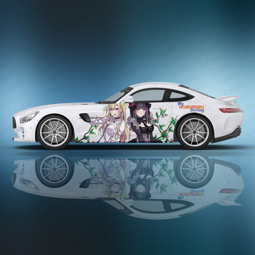 My Dress-Up Darling Kitagawa Marin Sticker Comic Side Graphic Sticker Vinyl Sticker Universal Size Packing Sticker custom DIY, everythinganimee