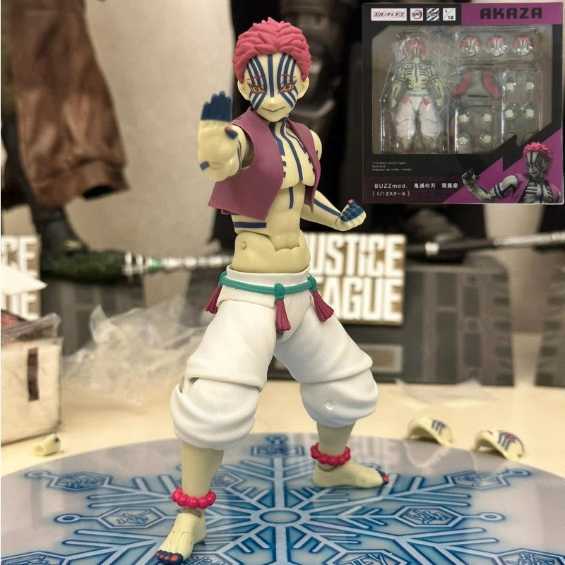 This figurine captures the magic of Akaza. If you're looking for more Demon Slayer merch, we have it all! Check out our anime merch now—free shipping!