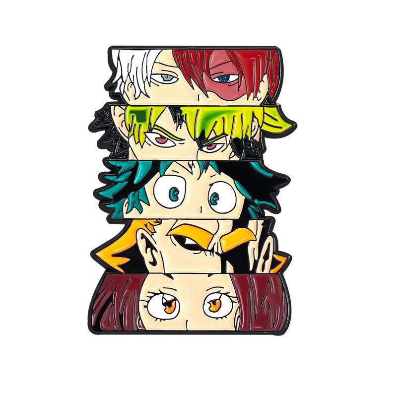 My Hero Academia Enamel Pins