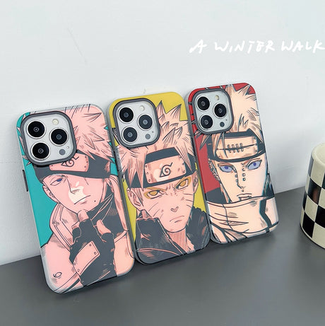 Narutos Paynes Hatakes Kakashis Phone Cases For iPhone 14 13 12 11 Pro Max Mini XR X XS MAX 8 7 Plus SE Anti-fall Cover, everythinganimee