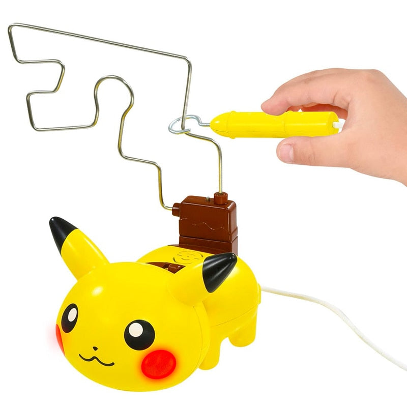 Pokemon Thunderbolt Pikachu Toy Kawaii Elves Cartoon Model Desktop Tide Play Game Lover Athletics Contest Doll Child Gift, everythinganimee