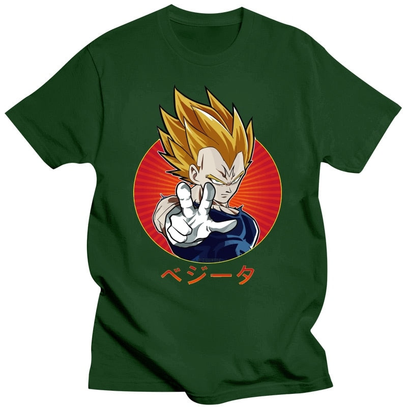 This shirt captures the magic of Majin Vegeta. If you're looking for more Dragon Ball Z merch, we have it all! Check out our anime merch now—free shipping!