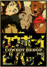 Cowboy Bebop Retro Posters (A4)
