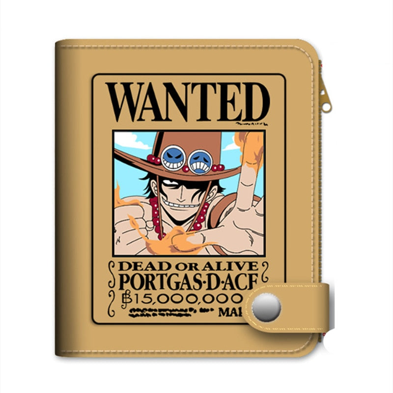 One Piece Wanted Poster Wallet