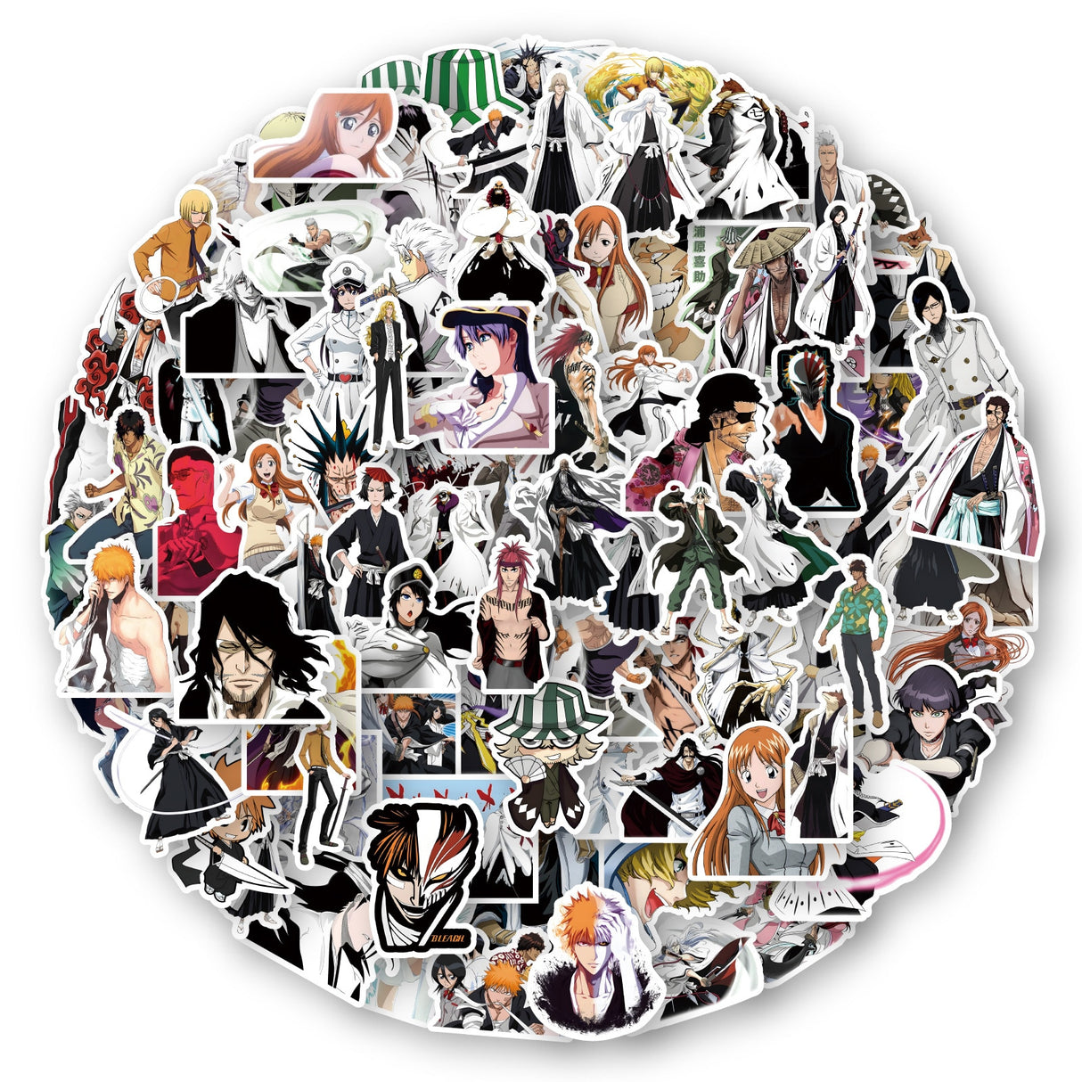10/50/100PCS Cartoon Anime Grim Reaper Millennium Blood War Graffiti Sticker Bicycle Scooter Helmet Laptop Computer Wholesale