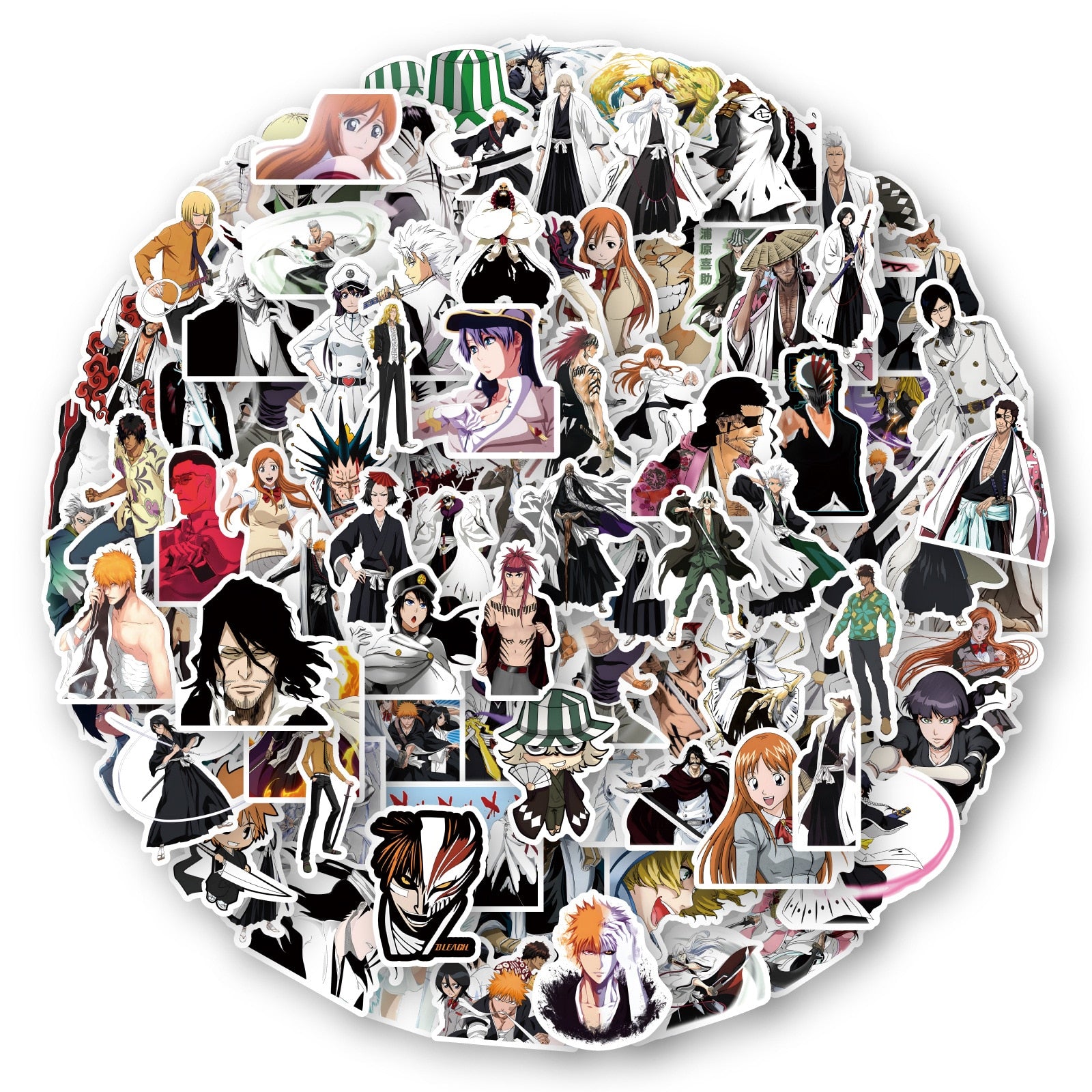 10/50/100PCS Cartoon Anime Grim Reaper Millennium Blood War Graffiti Sticker Bicycle Scooter Helmet Laptop Computer Wholesale