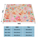 Pirate Tony Tony Chopper Blanket Coral Fleece Plush Autumn/Winter Pirate Anime Warm Throw Blanket for Bedding Office Quilt, everythinganimee