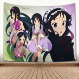Anime Wall Hanging Tapestry Japan Kawaii New K-ON! Home Party Decorative Cartoon Game Photo Background Cloth Table, everything animee